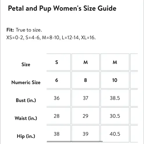 Petal and Pup NWT Lila Wide Leg Cotton & Linen Jumpsuit S