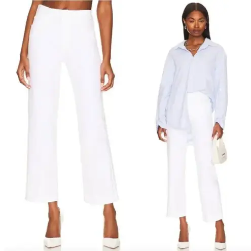 MOTHER The Rambler Zip Ankle in Wash Fairest Of Them All Size US 32 White