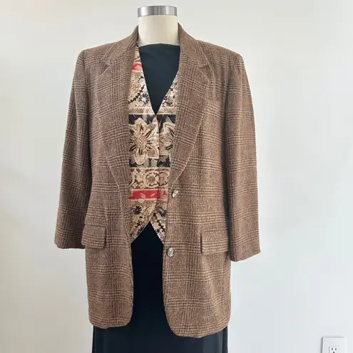 Anxiety Vintage Floral Tapestry Vest Sleeveless Top Medium M Boho Western Tan