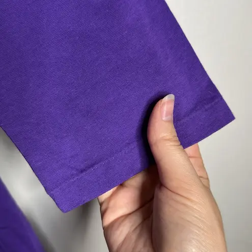 Ralph Lauren Sport Purple 3/4 Sleeve V