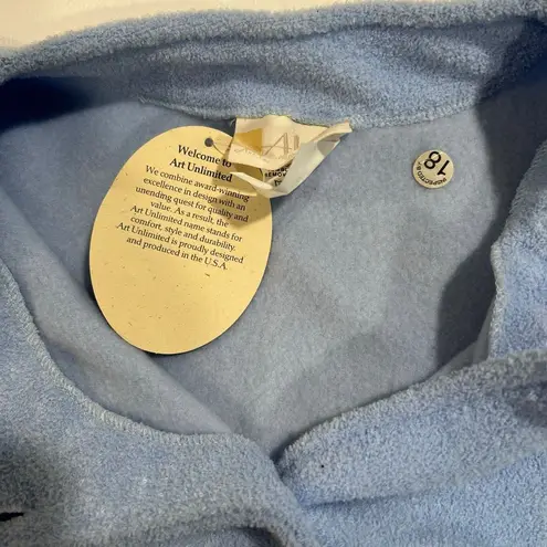 NWT AU Outer Banks Lighthouse Embroidered Fleece Cardigan • Women’s L • Blue But Size L - Image 5