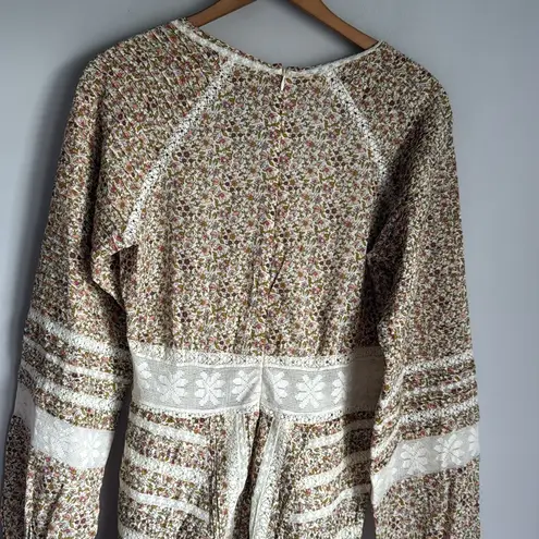 Veronica Beard Addilyn Floral Peasant Dress 6