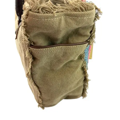 New Myra Bag Natures Delight Natural Southwestern Casual Fabric Cowgirl Festival Brown