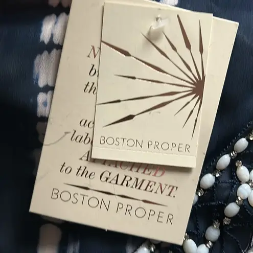 Boston Proper New Women's Debbie Katz South Beach Silk Beaded Kraftan Swimsuit Beach Coverup