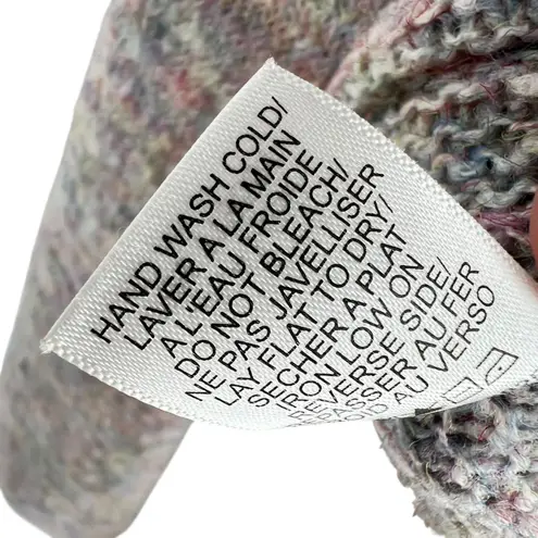 Gentle Fawn V-Neck Sweater Pink Blue Multicolor Size Small