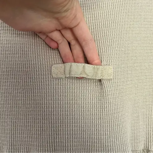 Vintage CDC Mixed Media Sleeveless Maxi Dress Size 8 Neutral Lagenlook Minimal