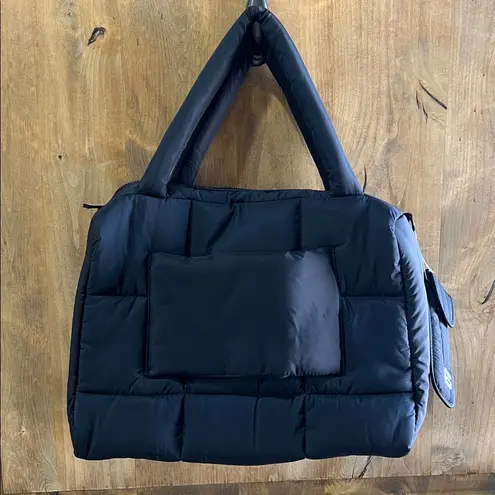 Wilo The Label | Black Weekender Tote Set w/Crossbody Strap & Eye Glass Case