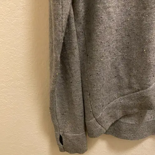 Lululemon  Grey Speckled Merino Wool Yogi Crew Sweater Size 8