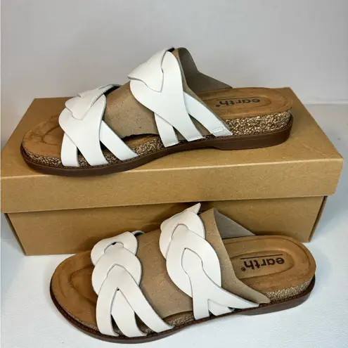 The Comfy Desty Round Toe Woven Casual Slip on Sandals casual classic summer outdoor