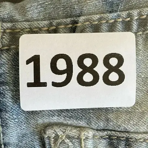 l.e.i. Ashley Lowrise Shorts Light Blue Juniors Denim Short Jeans Embroidered La Blue Size undefined