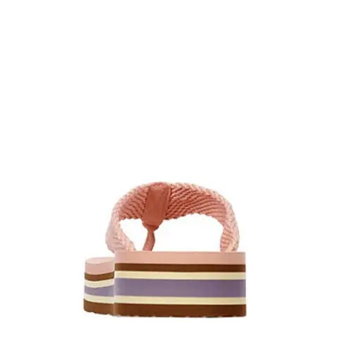 X-Appeal 🩷🩴 Sunni Women's Platform Pink Flip Flop Sandals, Size 10