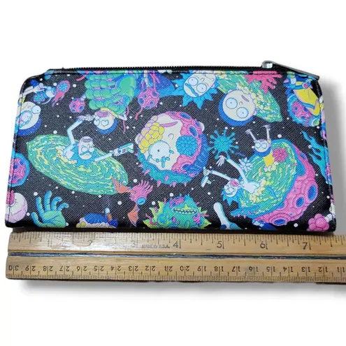 New Rick And Morty Wallet AOP Allover Print Rick & Morty Wallet Bioworld Wallet Multiple