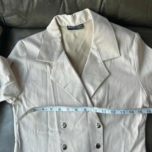 Vintage 1980s Tan French Suit Set