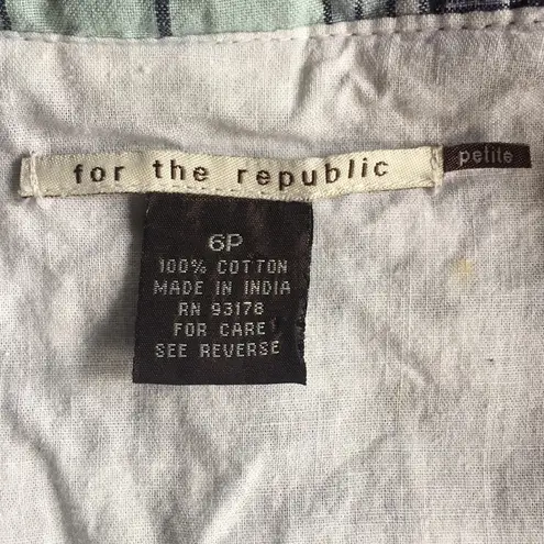 FOR THE REPUBLIC Patchwork Cropped Jacket
