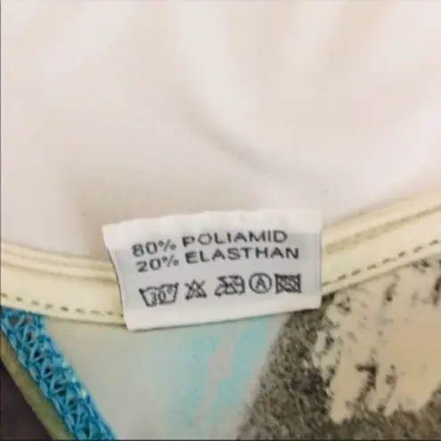 Paloma SZ S Swimwear Push up Bikini Top Blue