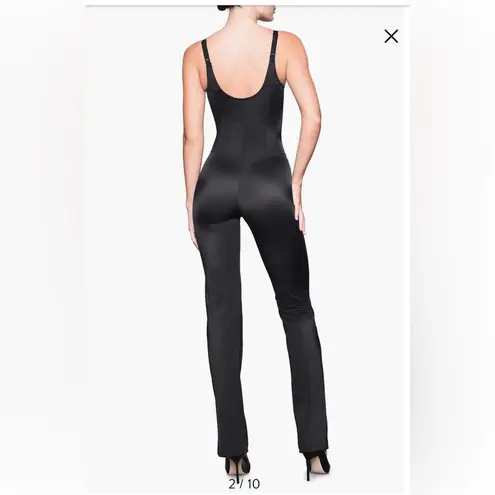 SKIMS NWT Glam Catsuit onyx black small