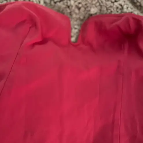 Lulus hot pink strapless dress NWT size XL