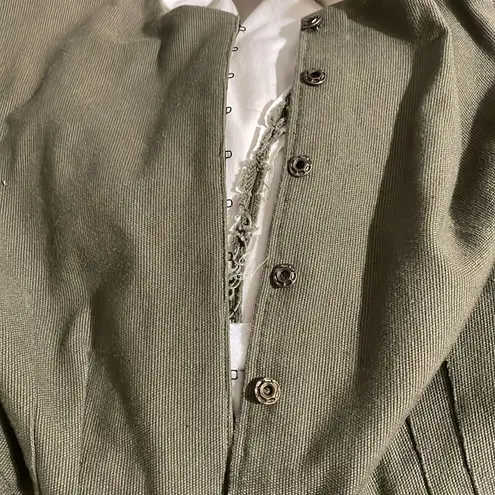 Victorian riding costume set Green Size L