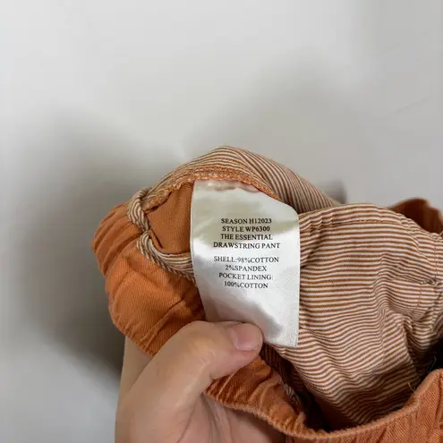 Wildfang The Essential Drawstring Pant Size XS Orange thumbnail 9