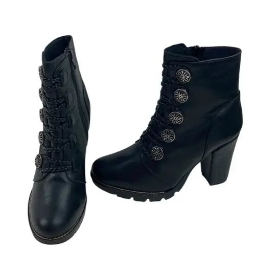 Vialibera Heeled Black Boots Women’s 7.5