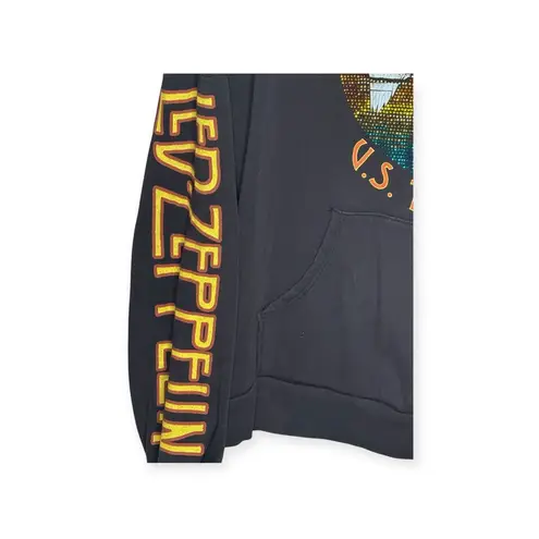 Lauren Moshi Rare: ♫ Melanie Led Zeppelin Crystal Pullover Hoodie ♫ Onyx Rainbow