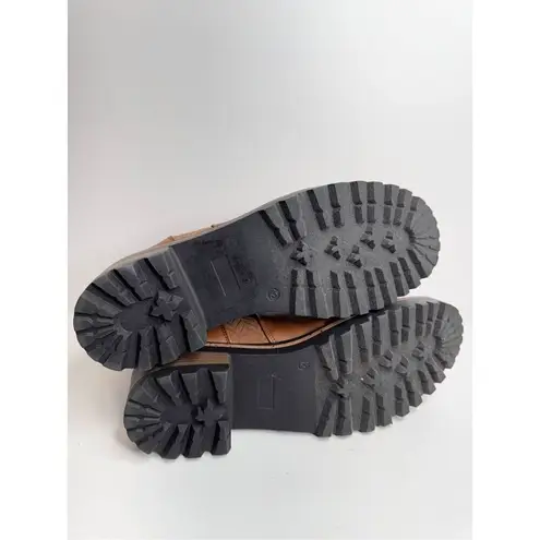 Journee Collection Journee Collection Chelsea Boots Size 12 Brown Block Heel Pull On Style