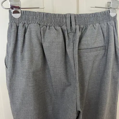 Bershka COPY -  gray tailored pants with darts