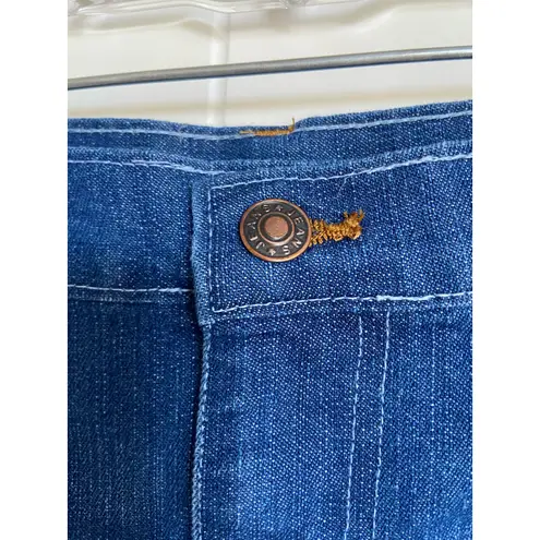 Womens Skirt Sz Small Blue Denim Jean Mini Short Blue