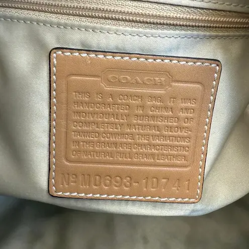 Coach Vintage  y2k 10741 Two-Tone Ergo Hobo Bag One Shoulder Bag - Image 11