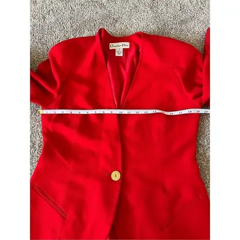 Christian Dior 3 piece set size 10 Red