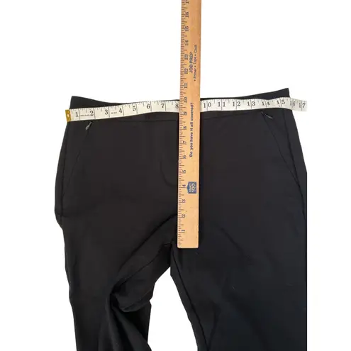 SAK FIFTH AVENUE Black Straight Leg Ankle Pants Womens Size 12 Stretch