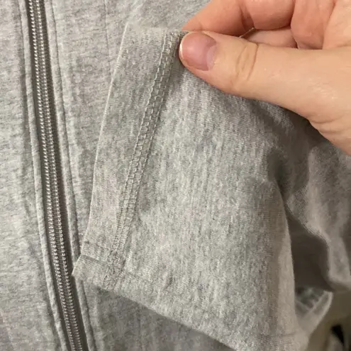 Woolrich 3XDRY cotton Mockneck double zipper cardigan size S