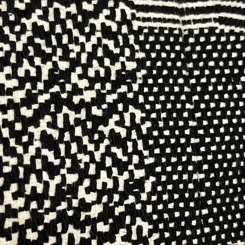 Akris Punto Black and White sleeveless tweed front zipper pockets Dress