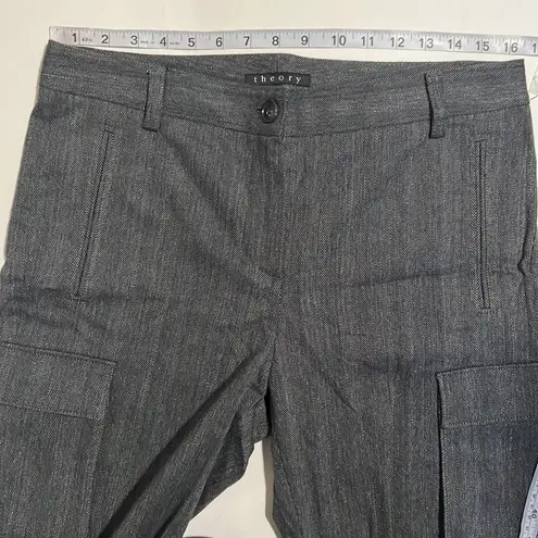 Theory NWT  Finna Cargo Herringbone Pants