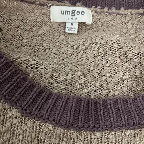 Umgee  Oversized Drop Sleeve Textured Knit Sweater