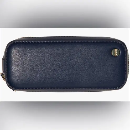 Stoney Clover Lane NWT Slim Jewelry Case Plaid Navy Blue Green Vegan Leather