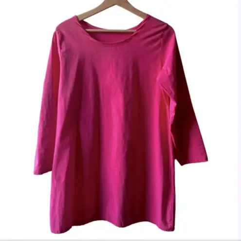 Pink Shift Dress Size Large 12