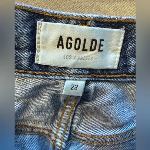 AGOLDE  90s Pinch Size 23” Waist High Rise Straight Jeans NWOT