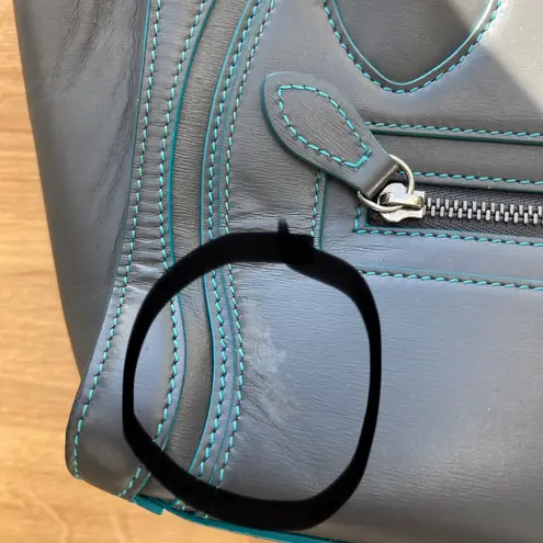 CELINE  Nano Luggage Tote Leather Handbag Made in Italy