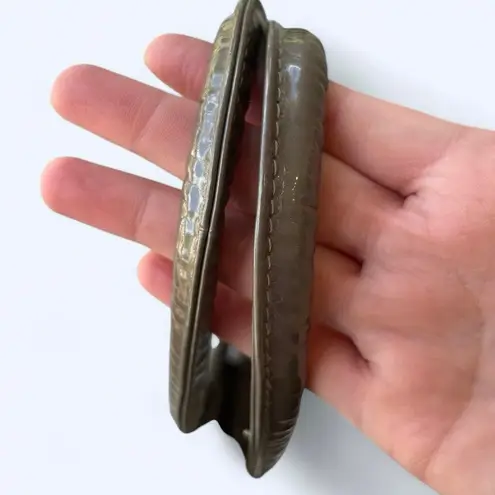 Sondra Roberts 2 Woven Cork Crescent Shoulder Bag Purse Basket Weave Tote Brown - Image 5