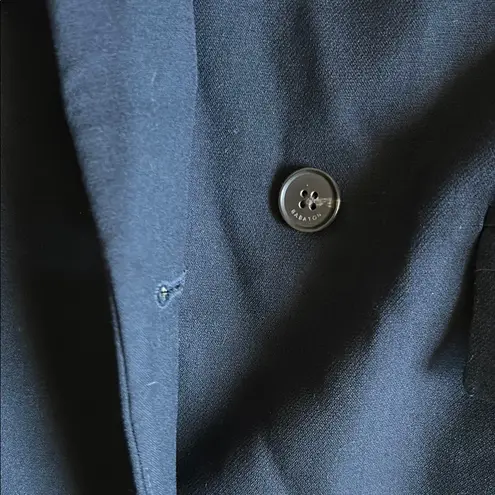 Babaton Blue Double-Breasted Blazer