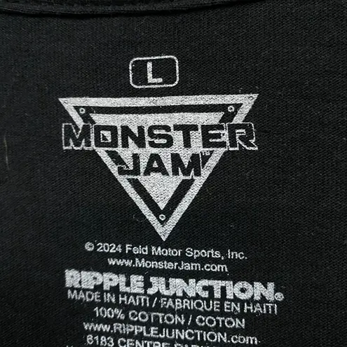 Monster Jam Grave Digger Poster T-Shit Size Large