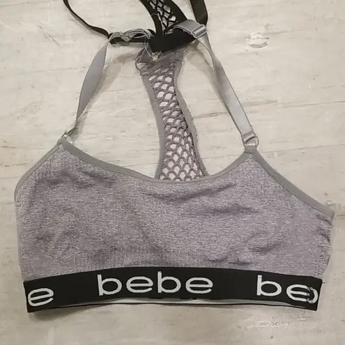 Bebe 💕💕 Seamless Mesh Racerback Bralettes (2 Pack) Medium M NWOT