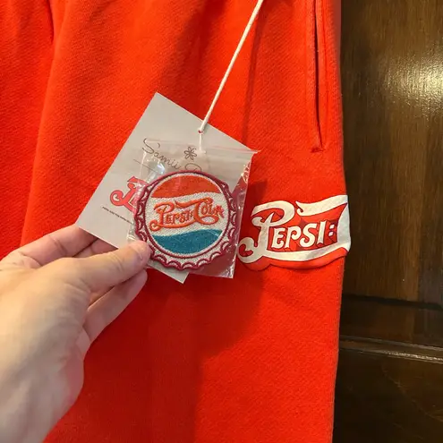 NWT Pepsi x Samii Ryan Cowgirl Pepsi Sweatpants Size Small Red Joggers Y2K