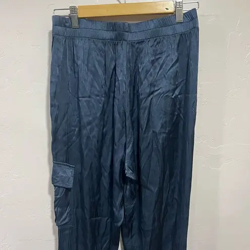 Anthropologie Tina Jo Navy Cargo Joggers