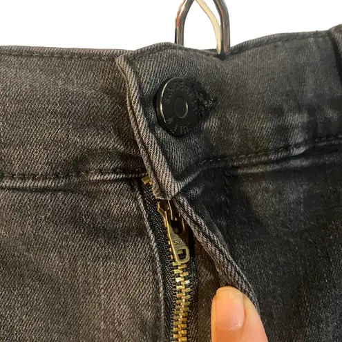 Sincerely Jules Black Cotton Blend Cuffed Denim Jean Shorts Women Sz 9/29