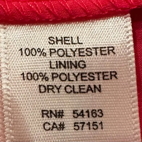 Eliza J Floral Flowy Chiffon Mini Dress Women's 14 Pink Career Feminine Wedding