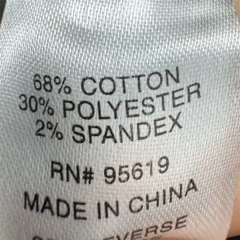 John Paul Richard Women's Black Velour Pants Large Wide Leg Side Button Detail