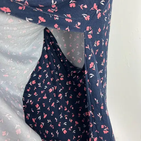 Stitch Fix NWT 41 Hawthorn Brigitte Knit Dress Ditsy Floral Navy Size Medium M