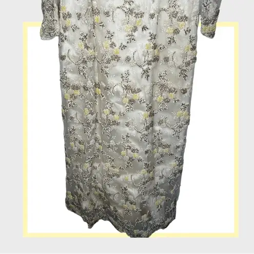 Vintage Designer Beaded Gown‎ Size undefined